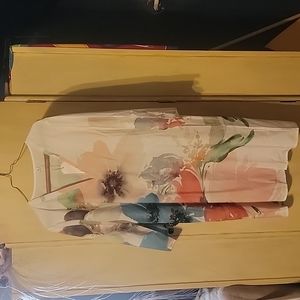 70s vibe summer dress, light